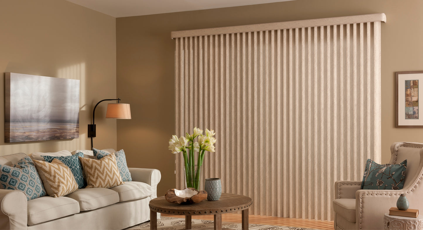 Vertical Blinds – Practical Elegance for Large Windows and Sliding Doors